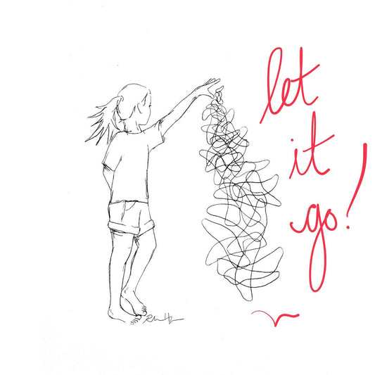 (let it go) matted print