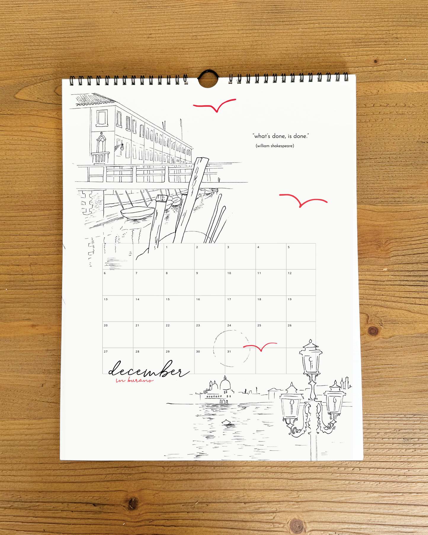 pre-order 2026 abroad calendar